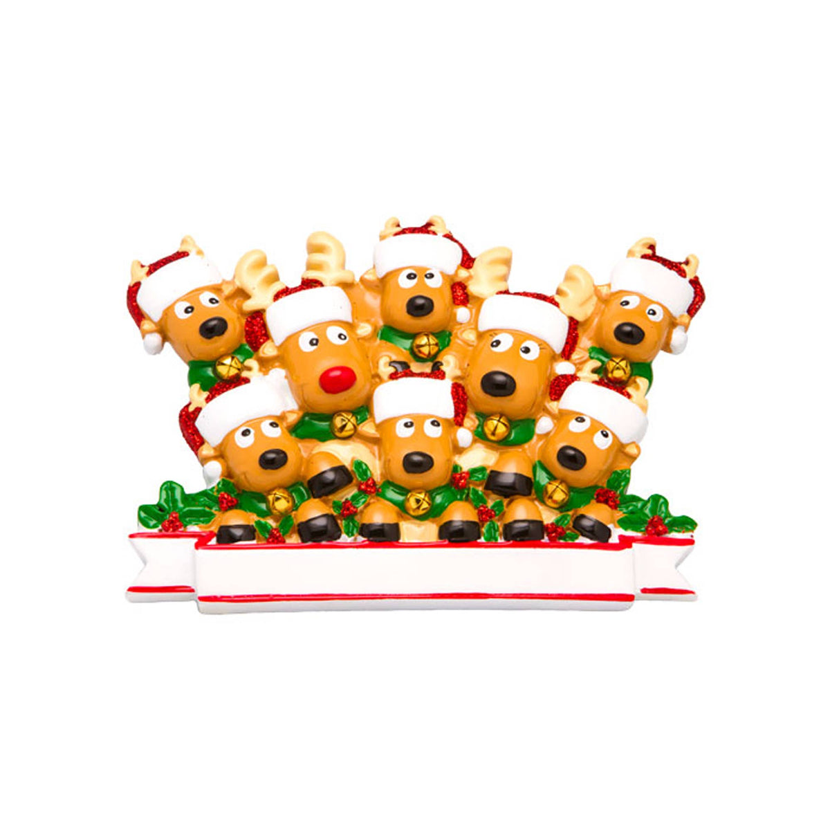 Reindeer - Family of 8