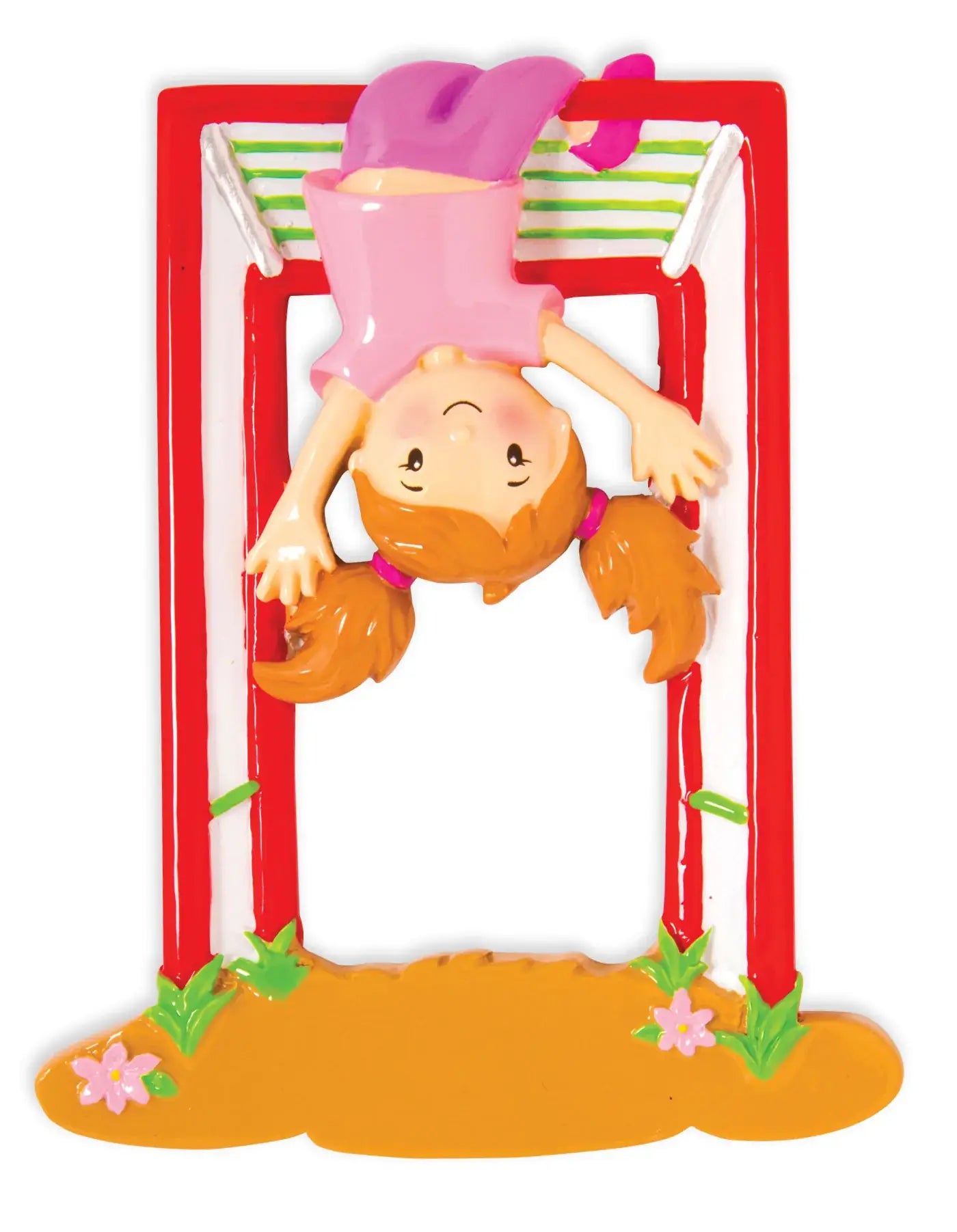 Jungle Gym Girl Ornament