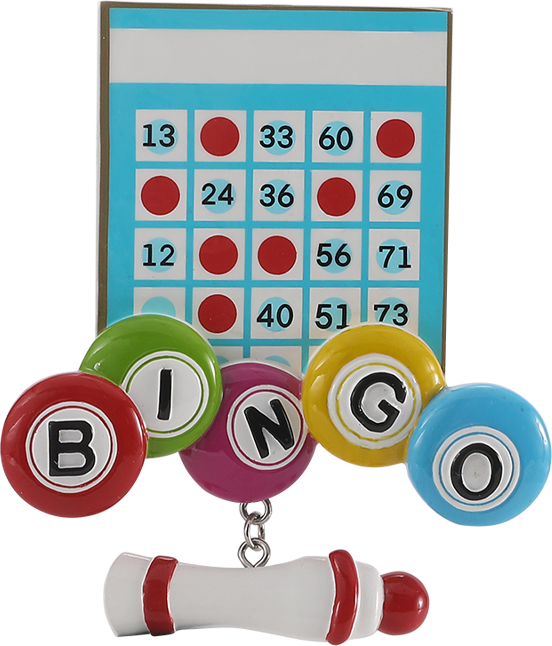 Bingo Personalized Ornament