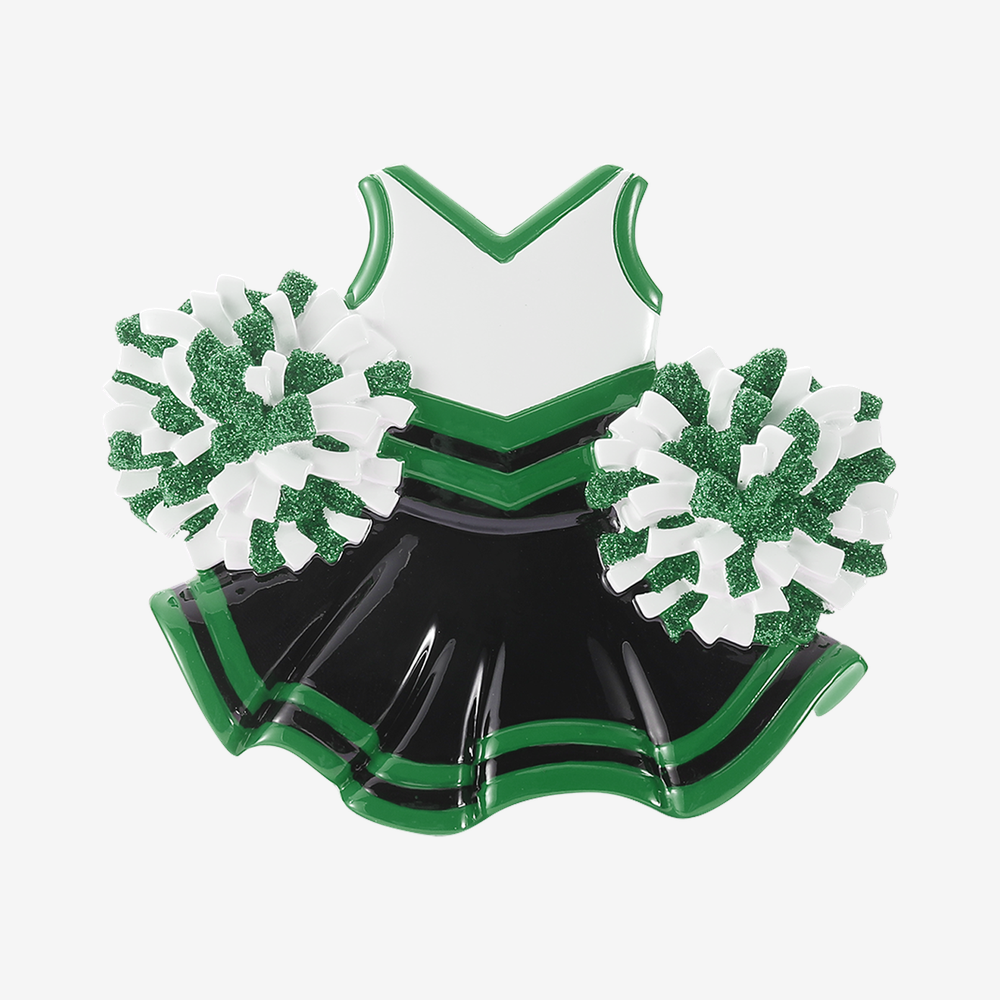 GREEN Cheer Uniform