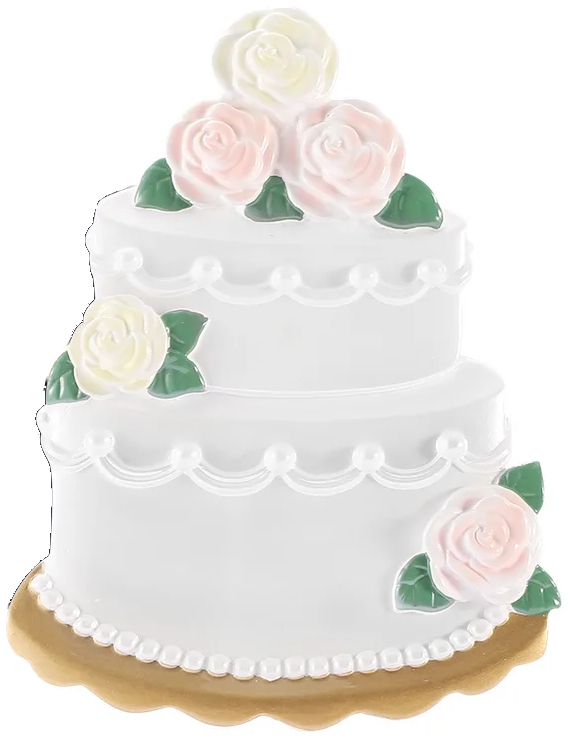 Wedding Cake Money Holder Ornament