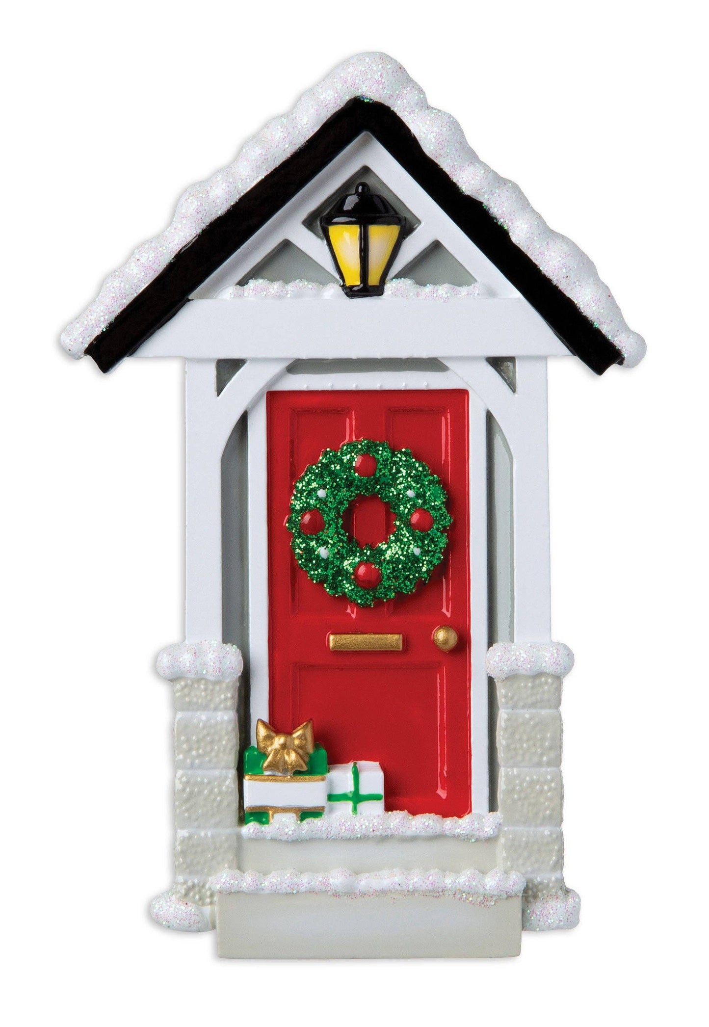 Red Door with Peak Personalized Ornament