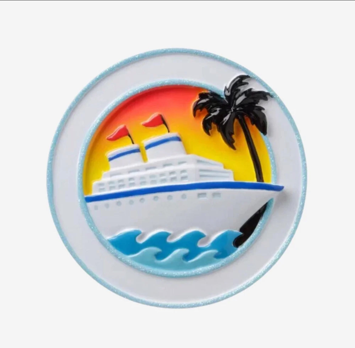 Cruise Ship Cruising Personalized Ornament