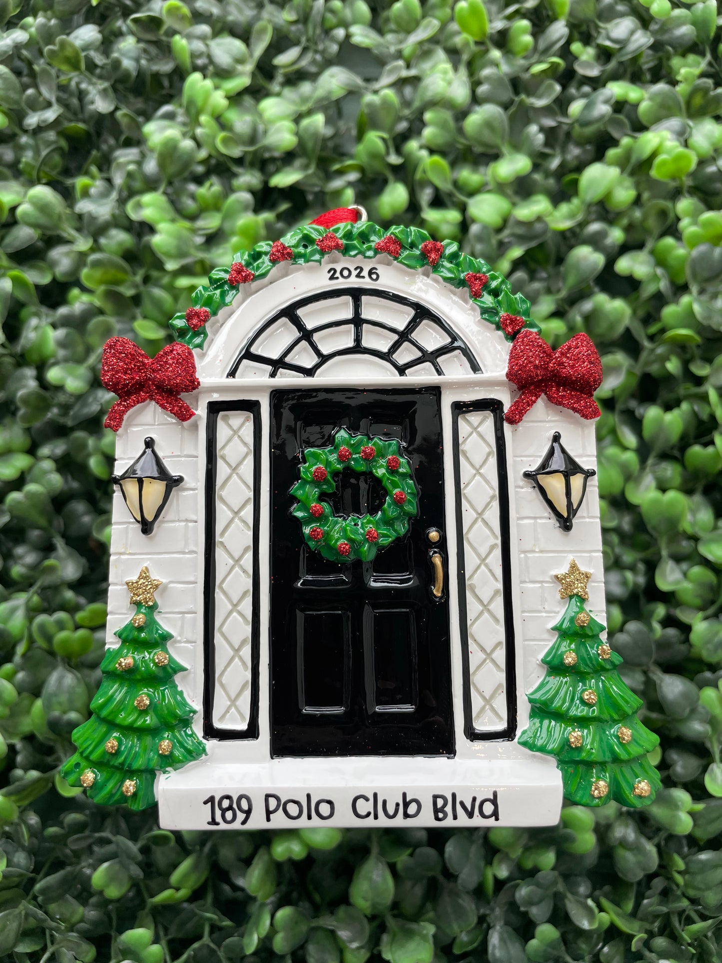 Black Door Ornament