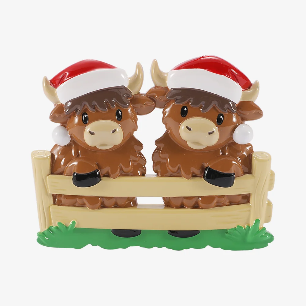 Highland Cow - Family of Two