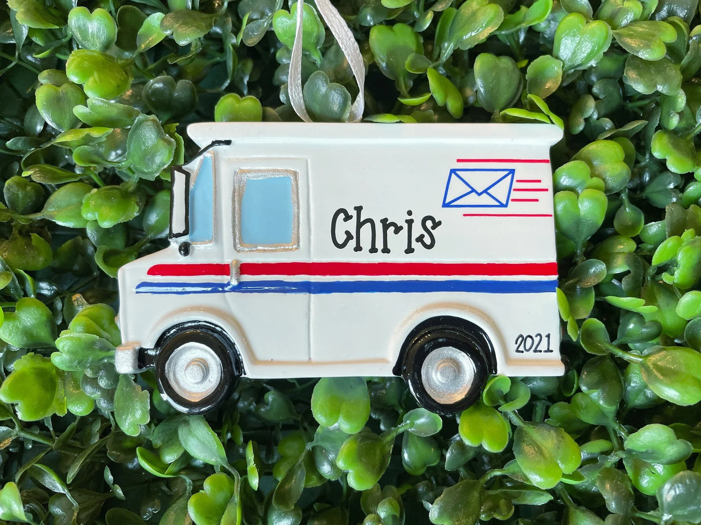 Post Office Truck Ornament