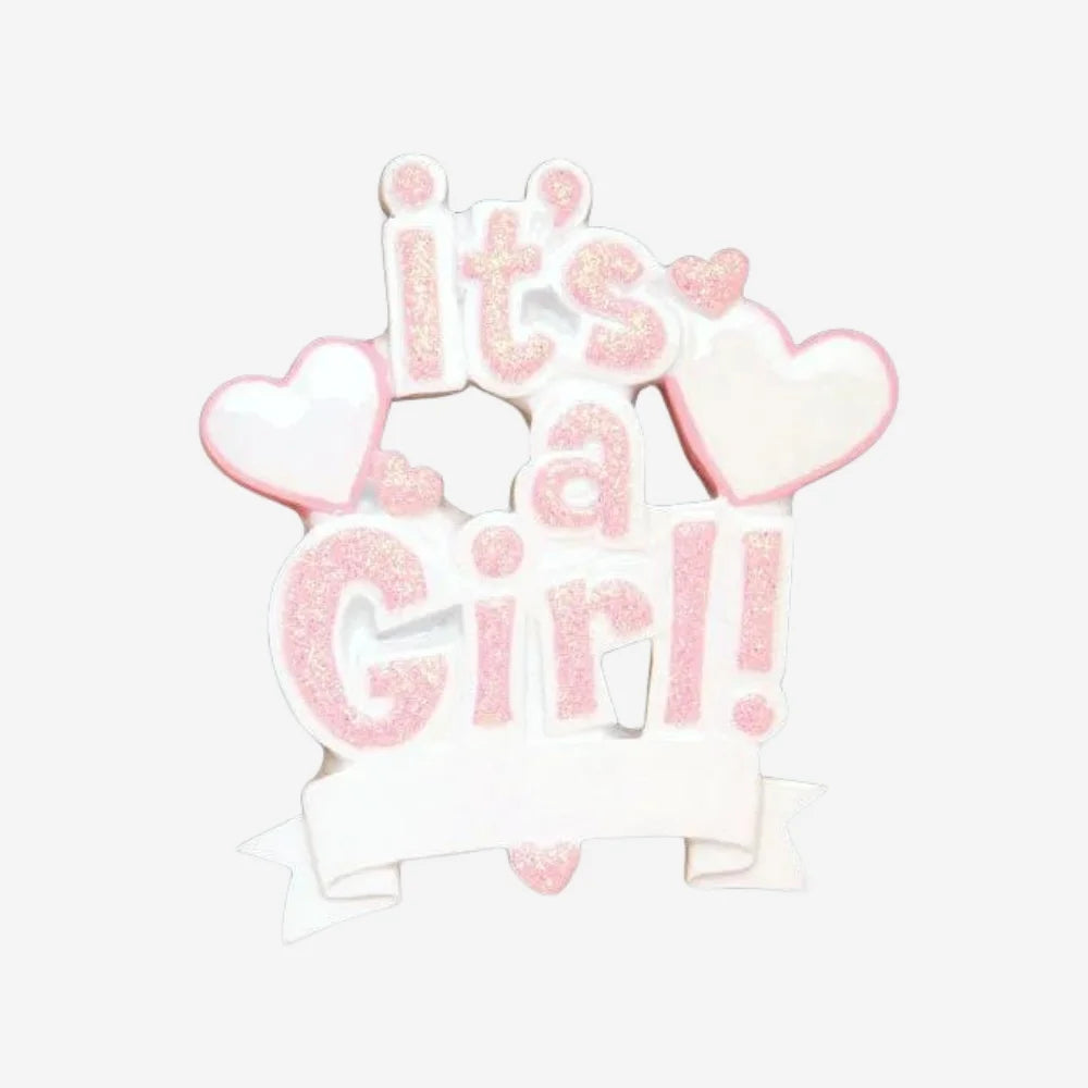 It's a Girl Ornament