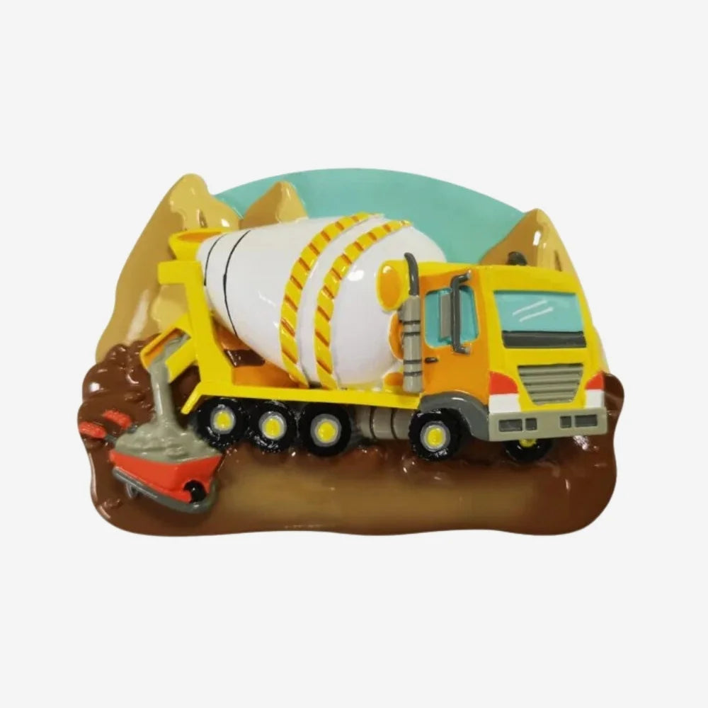 Cement Mixer Truck Ornament