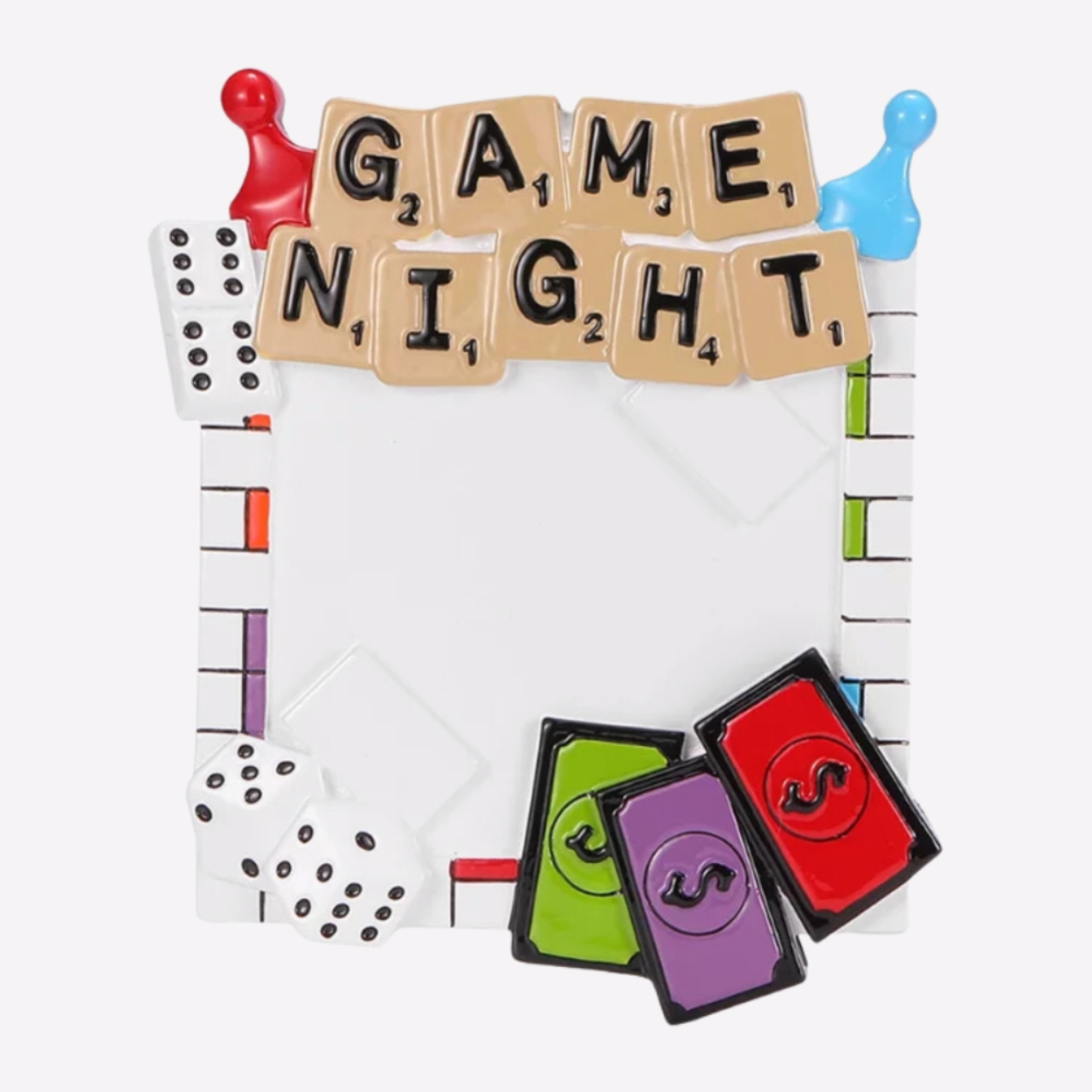 Board Game Night Ornament