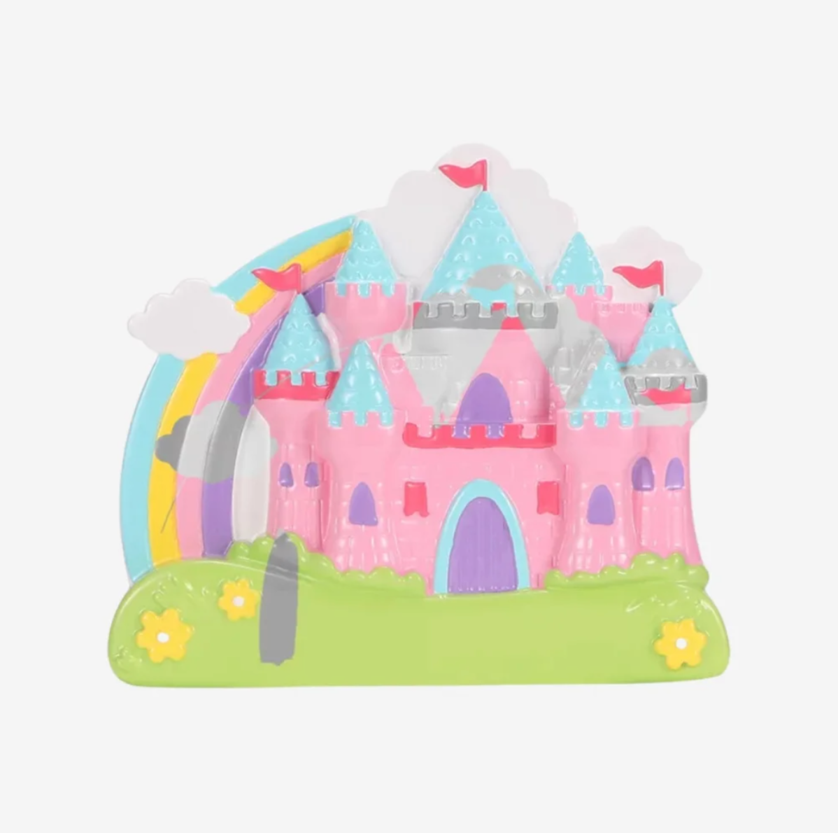 Rainbow Castle Ornament