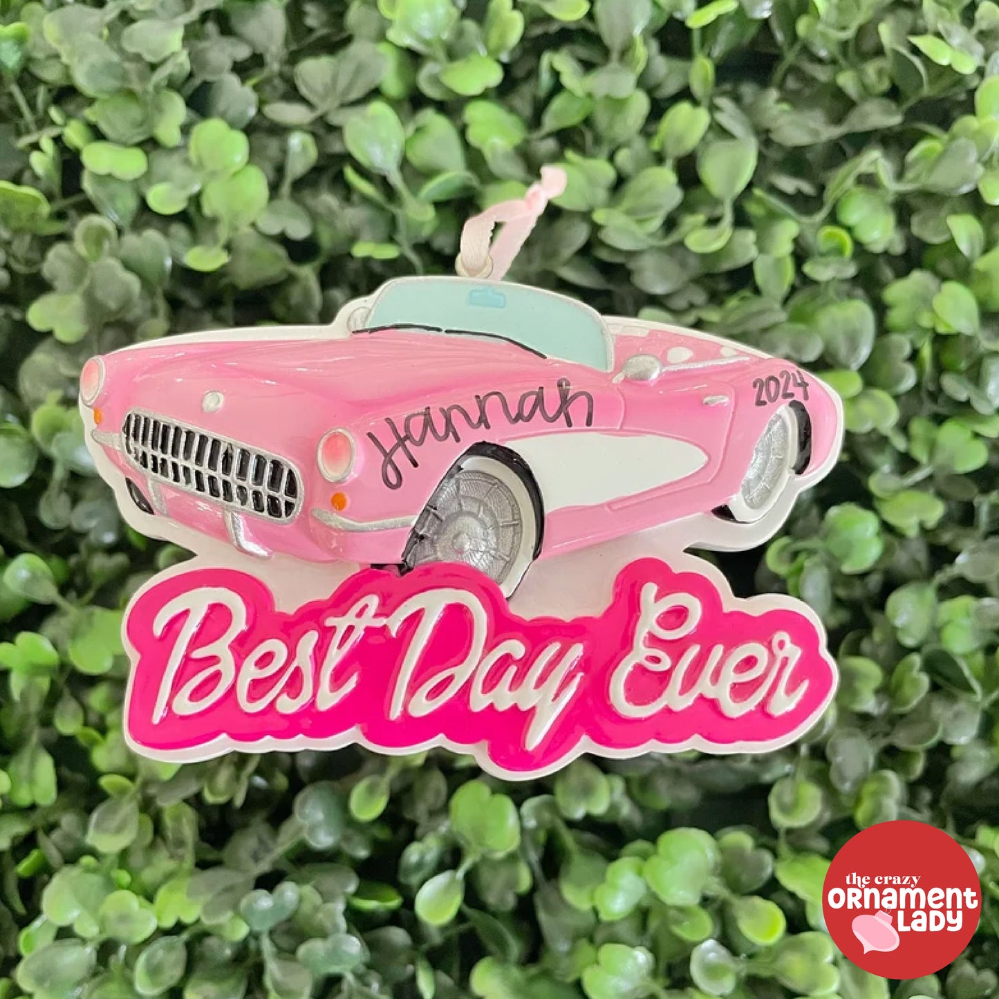 Pink Doll Convertible Ornament
