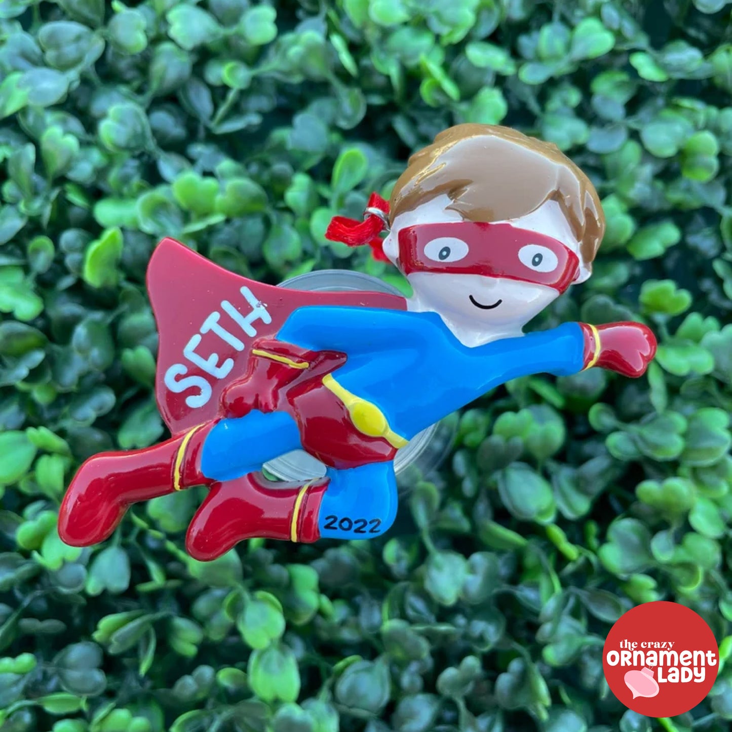 Superhero Boy Ornament