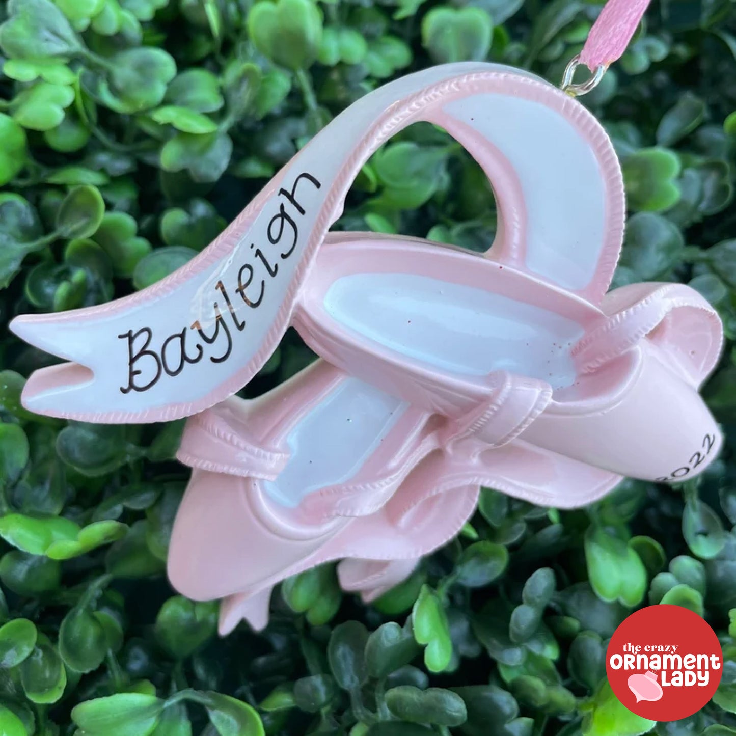 Ballet Pointe Shoes Ornament