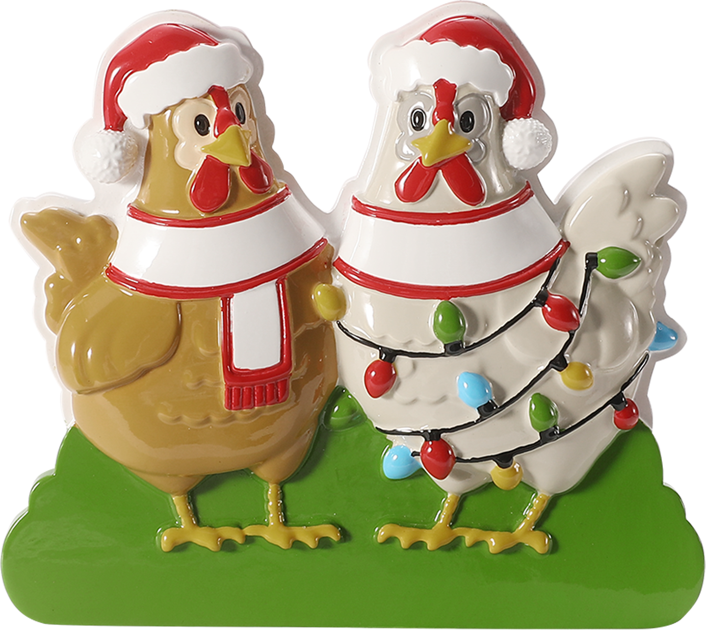 Chicken Ornament: Family of Two