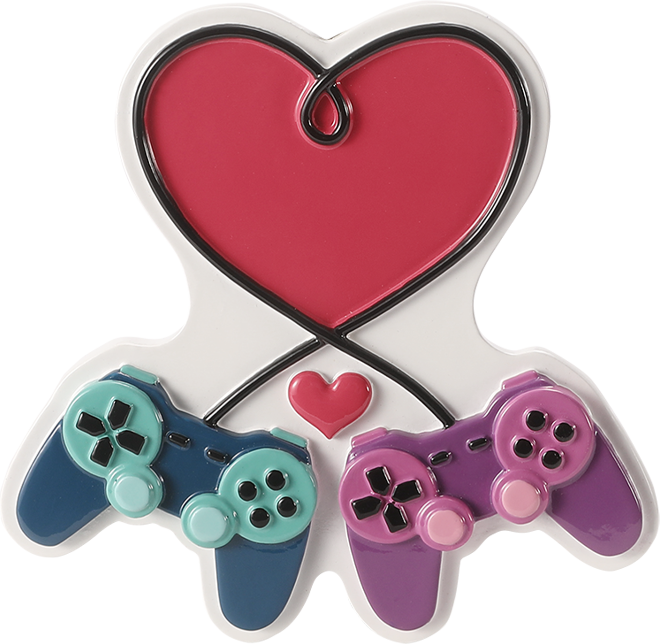 Video Gaming Couple Personalized Ornament