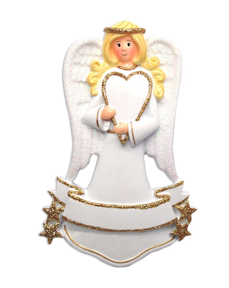White Angel Ornament