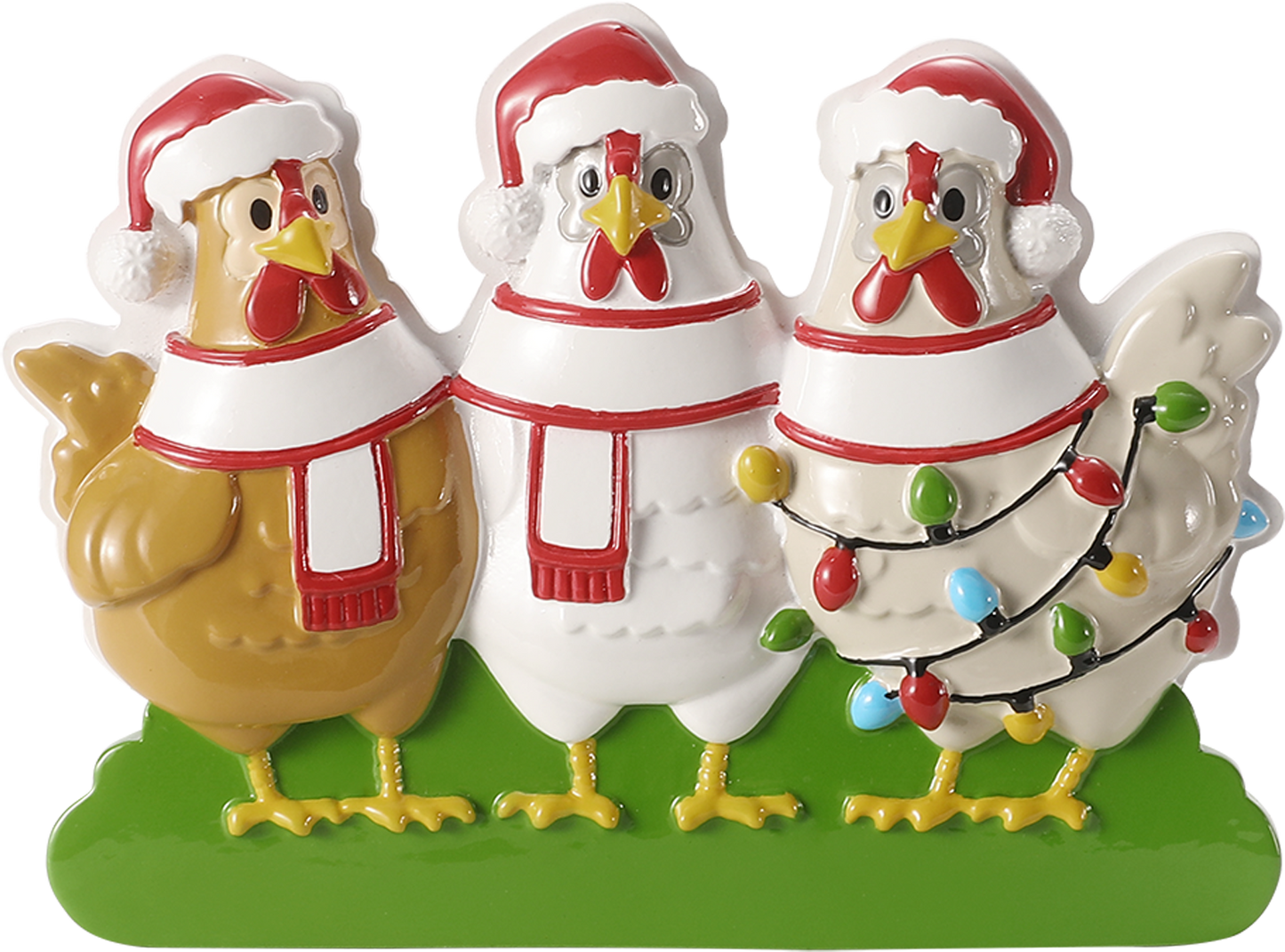Chicken Ornament: Family of Three