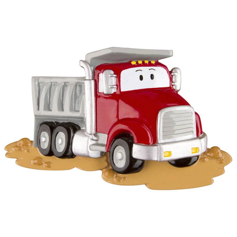 Dump Truck Ornament