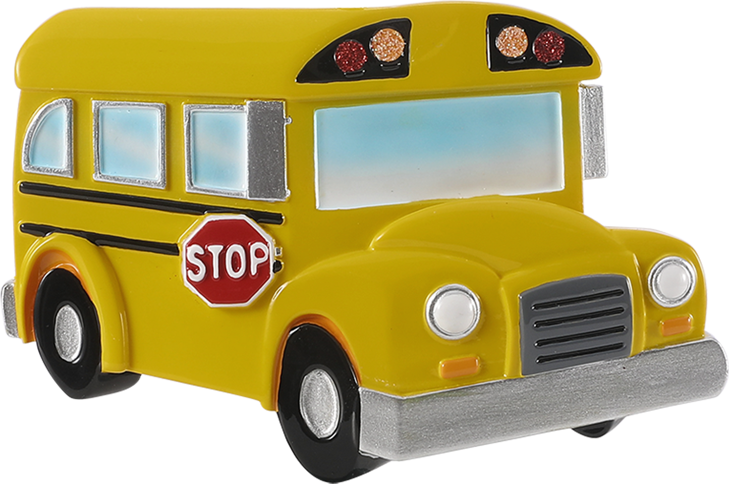 School Bus Personalized Ornament