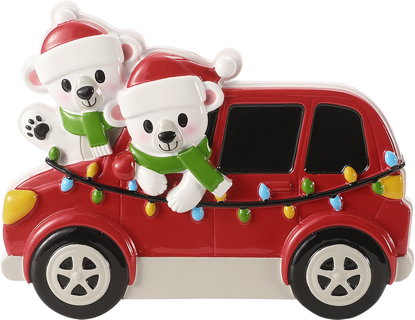 Polar Bears in Car: Family of Two