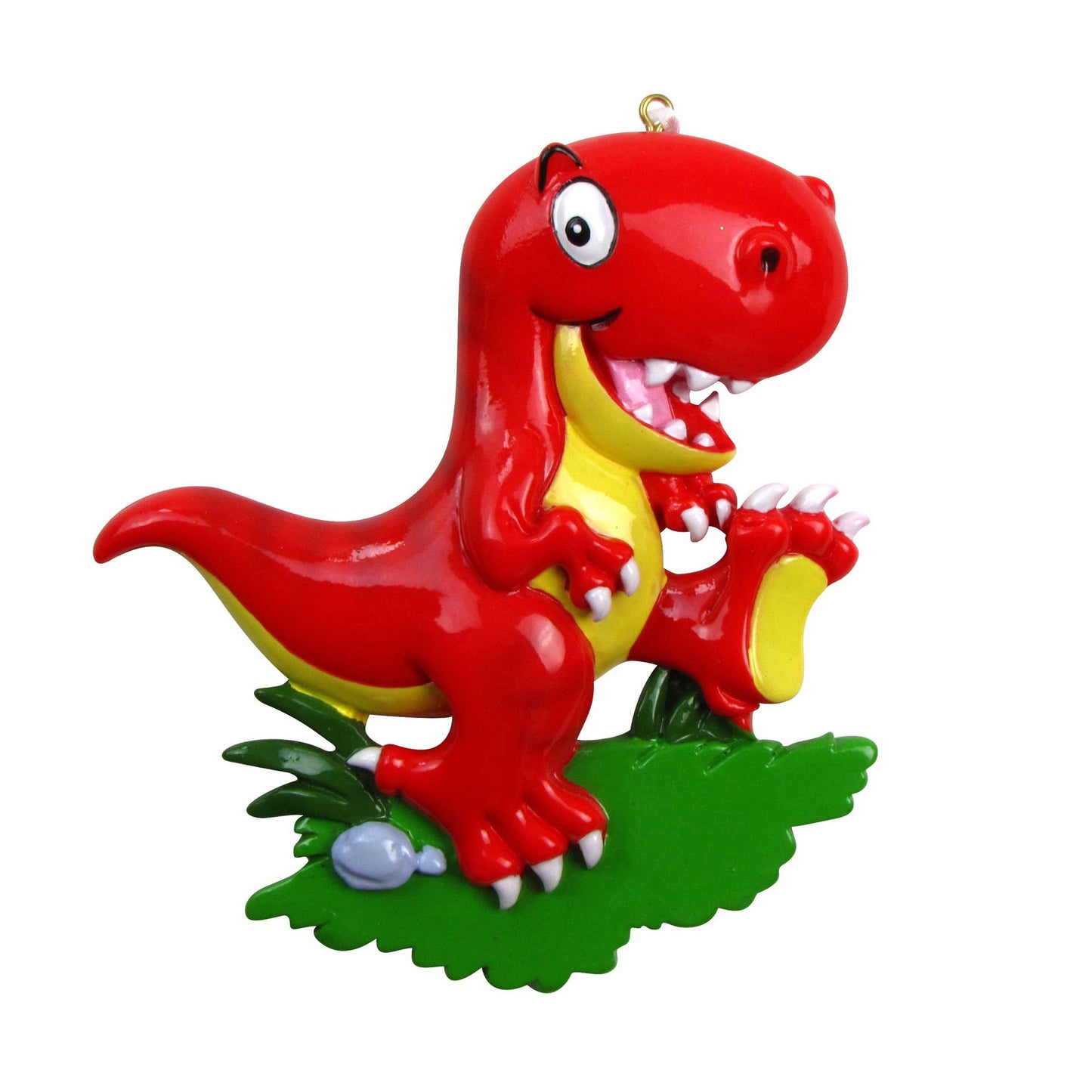 Red T-Rex Dinosaur Ornament