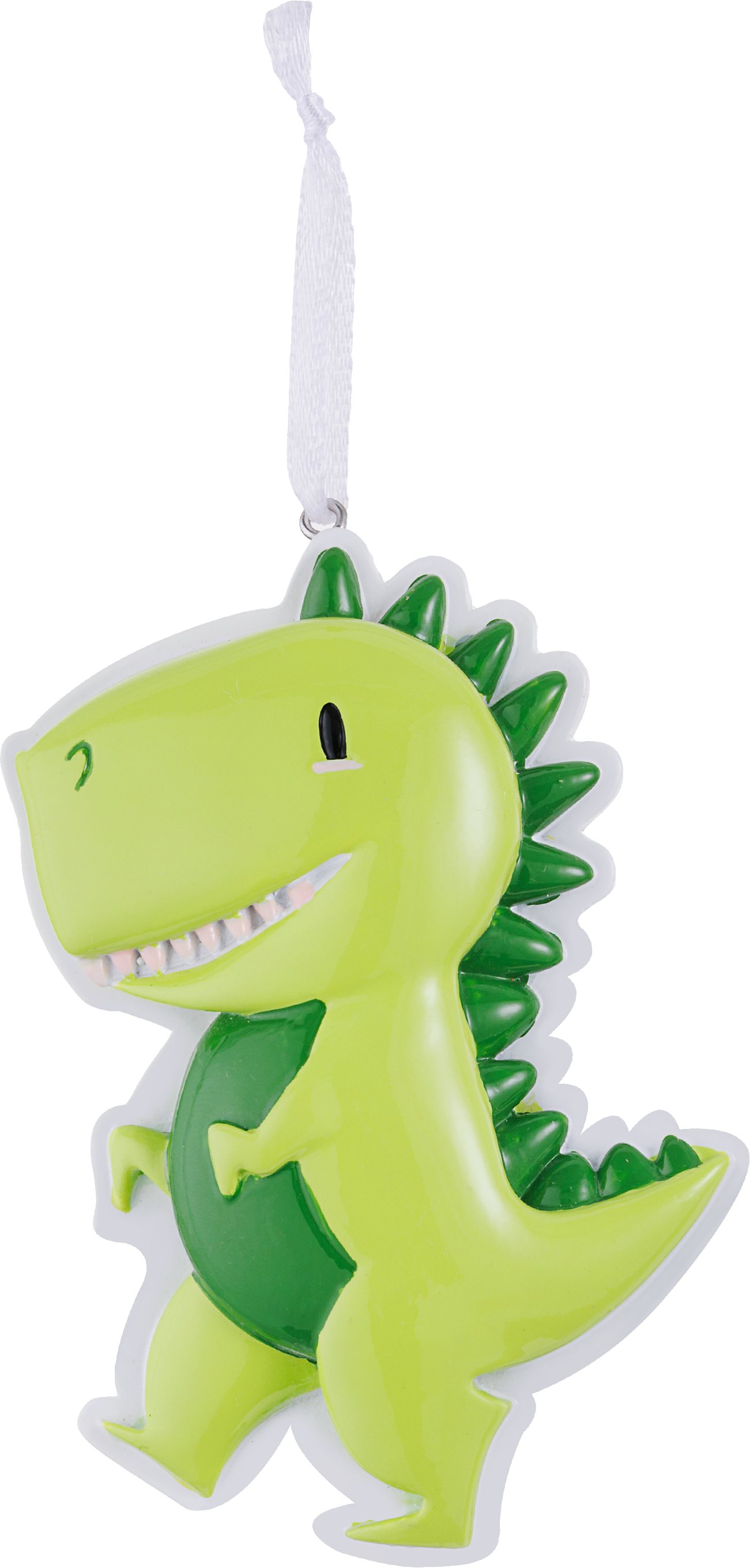 Green Dinosaur Ornament