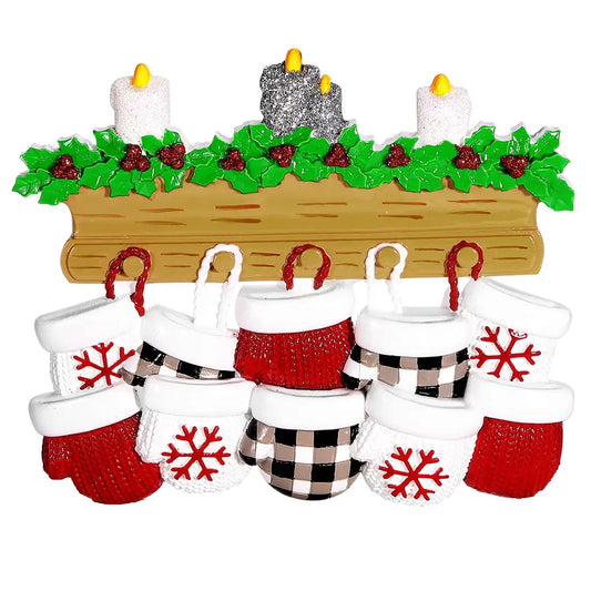 Mantle Mittens: Family of Ten