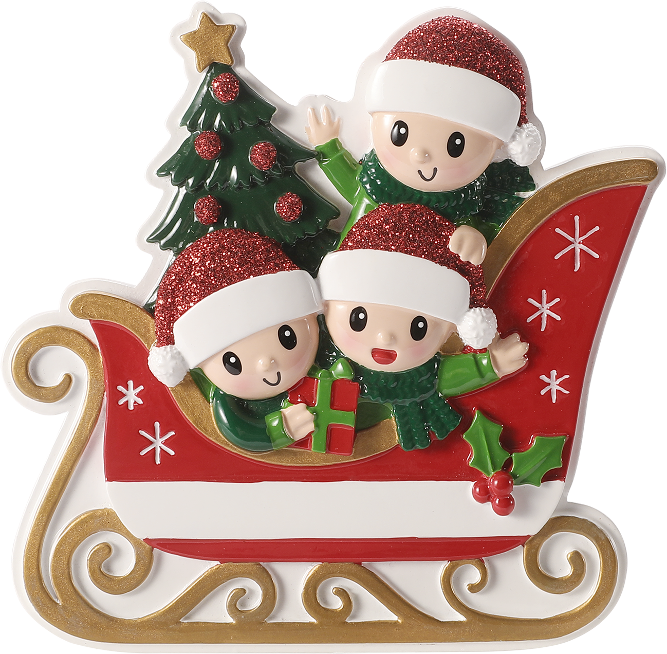 Sleigh Ride: Family of Three