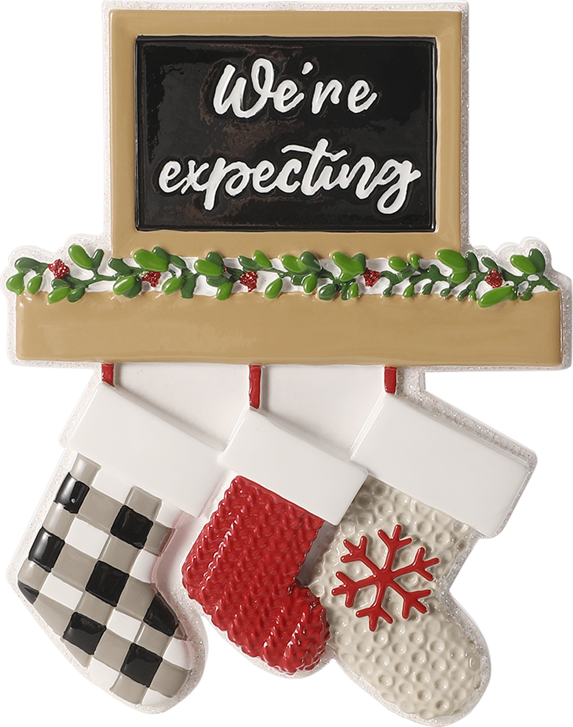 We're Expecting Stocking Ornament