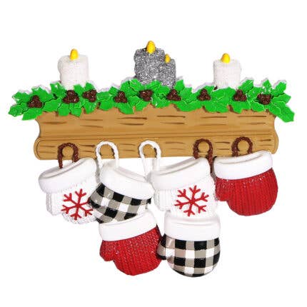 Mantle Mittens: Family of Six