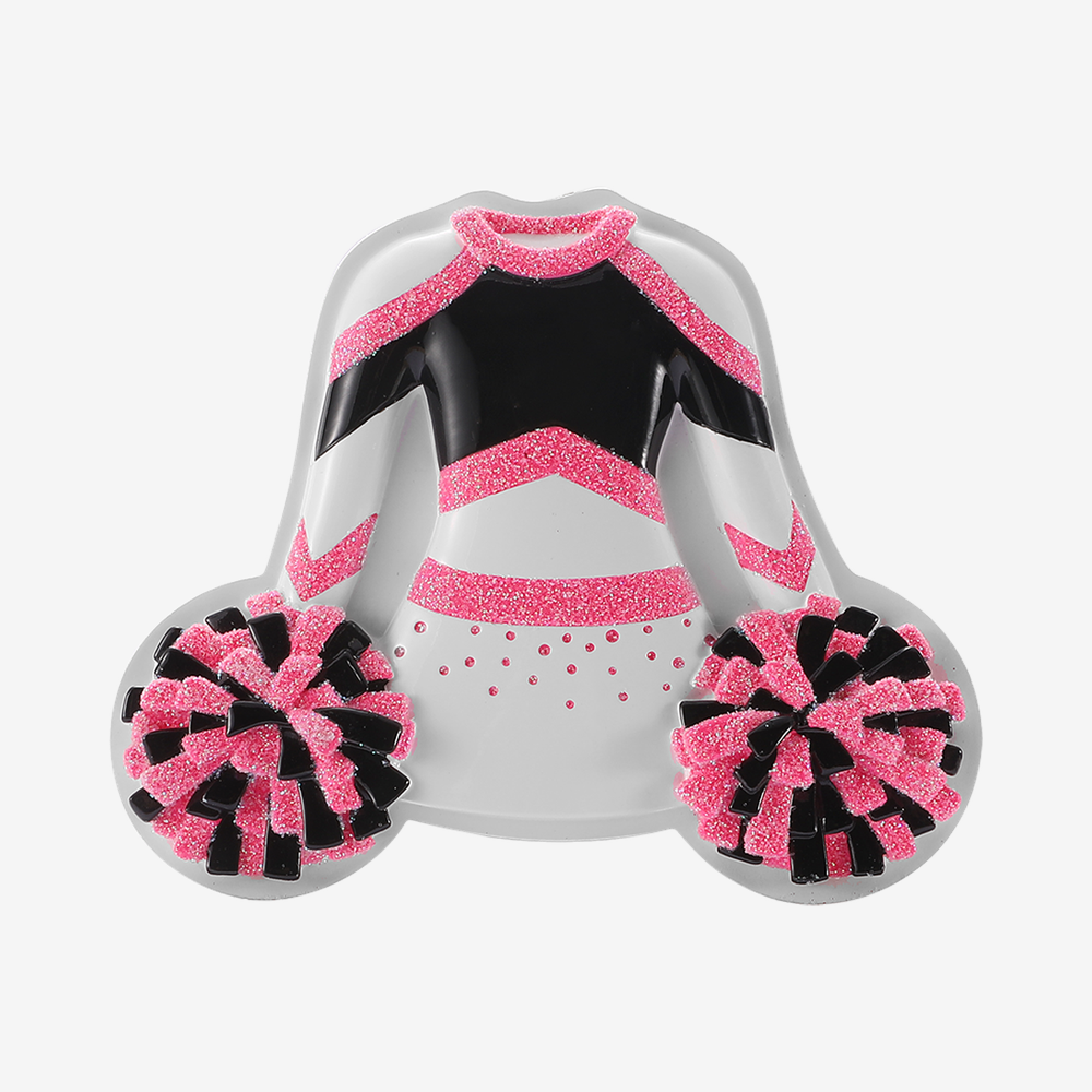 Pink Cheer Uniform Ornament