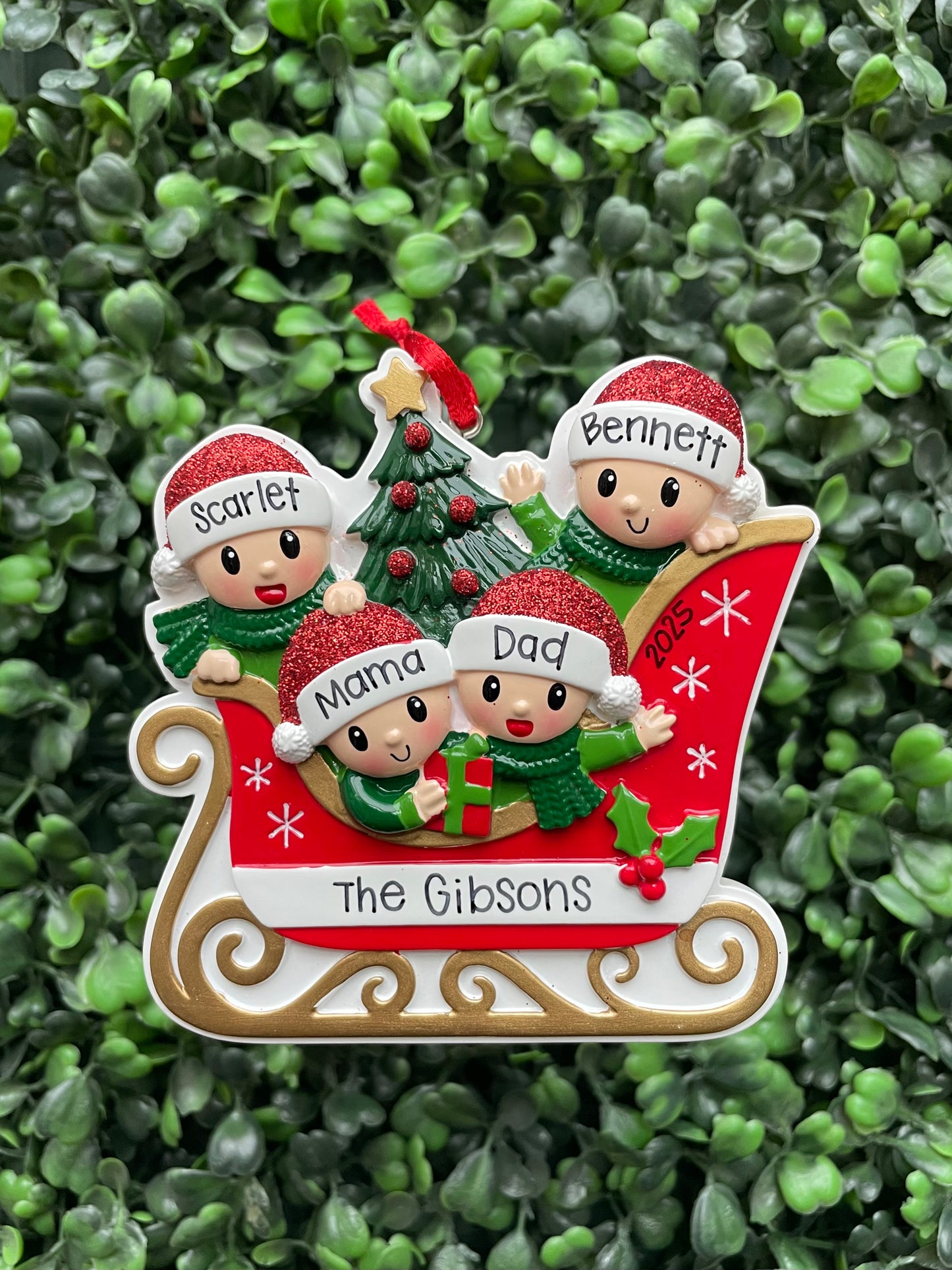 Sleigh Ride: Family of Four