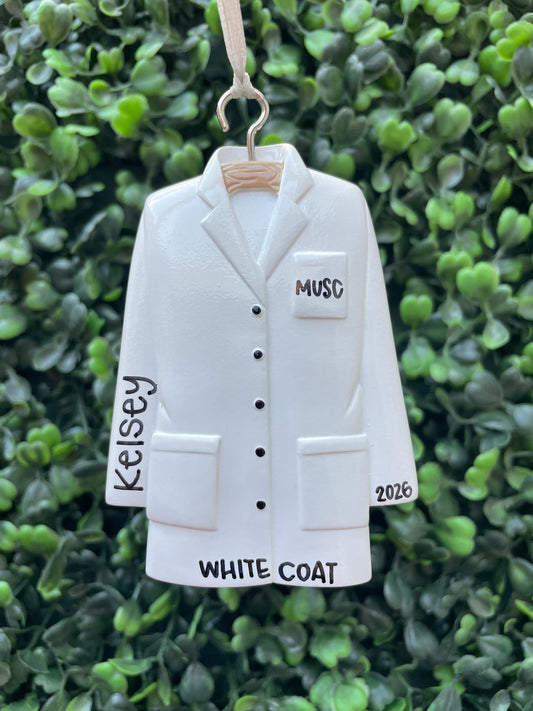 White Coat Ornament