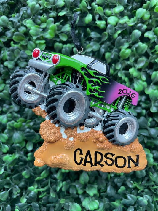 Monster Truck Ornament