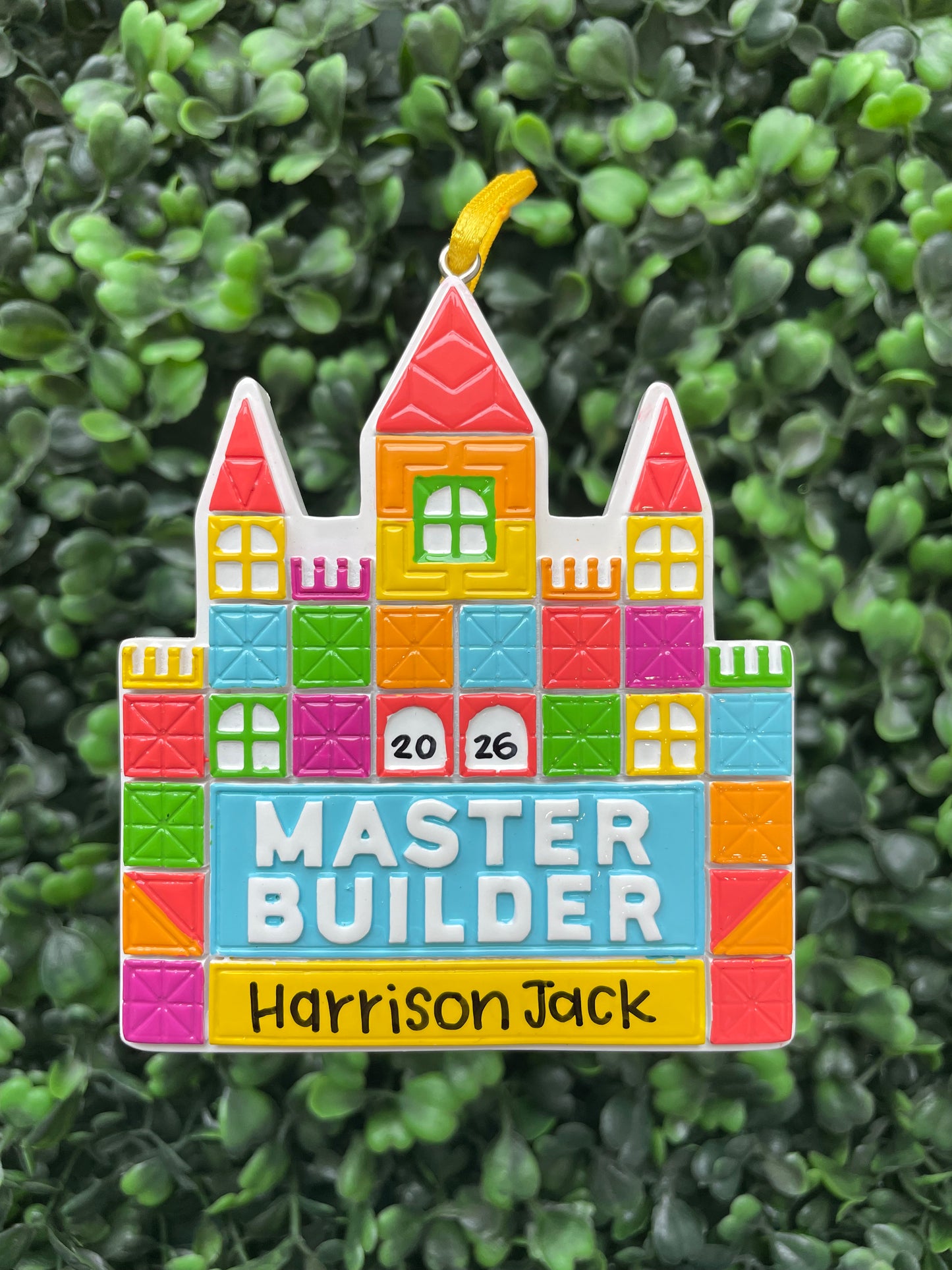 Master Builder Tile Ornament