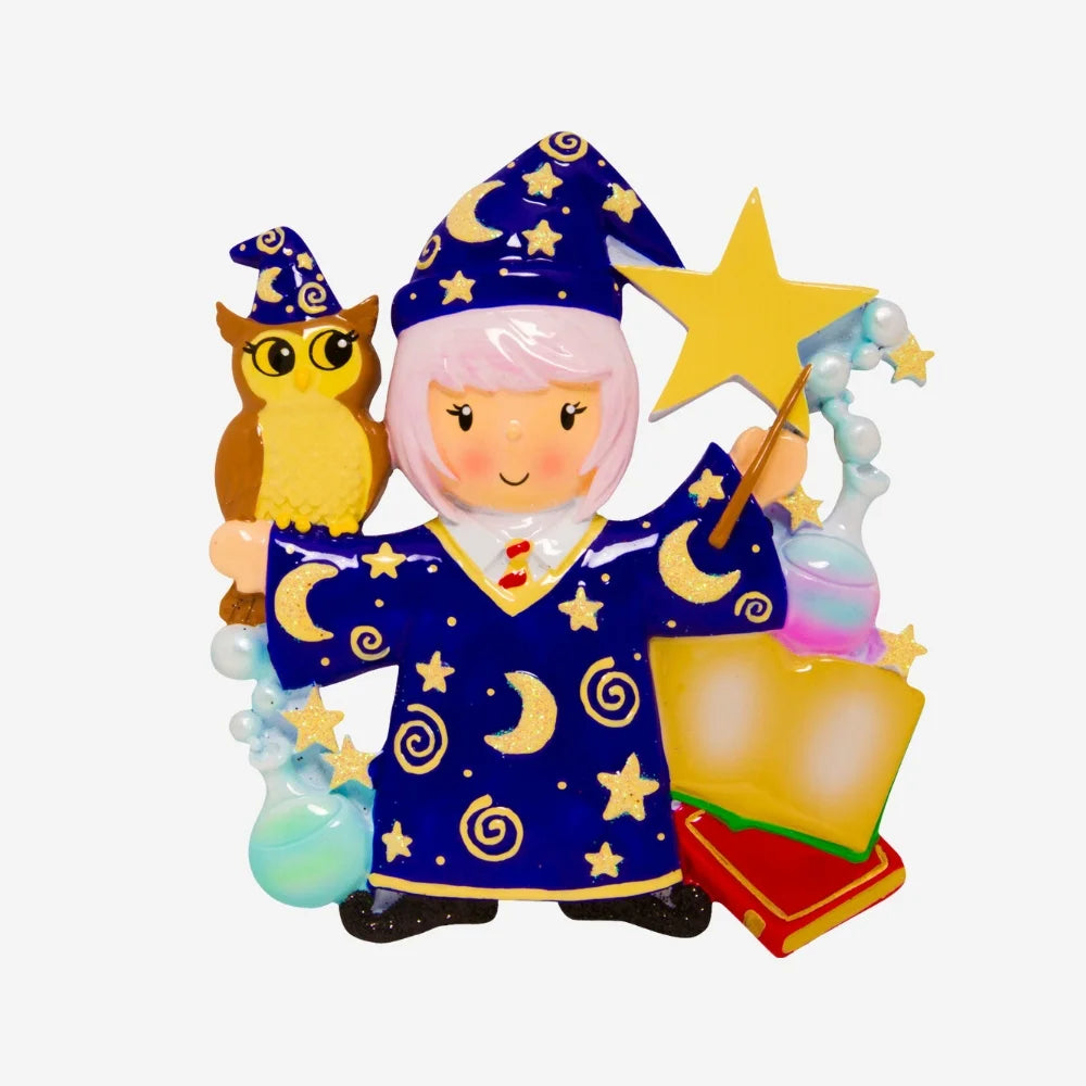 Wizard Girl Ornament