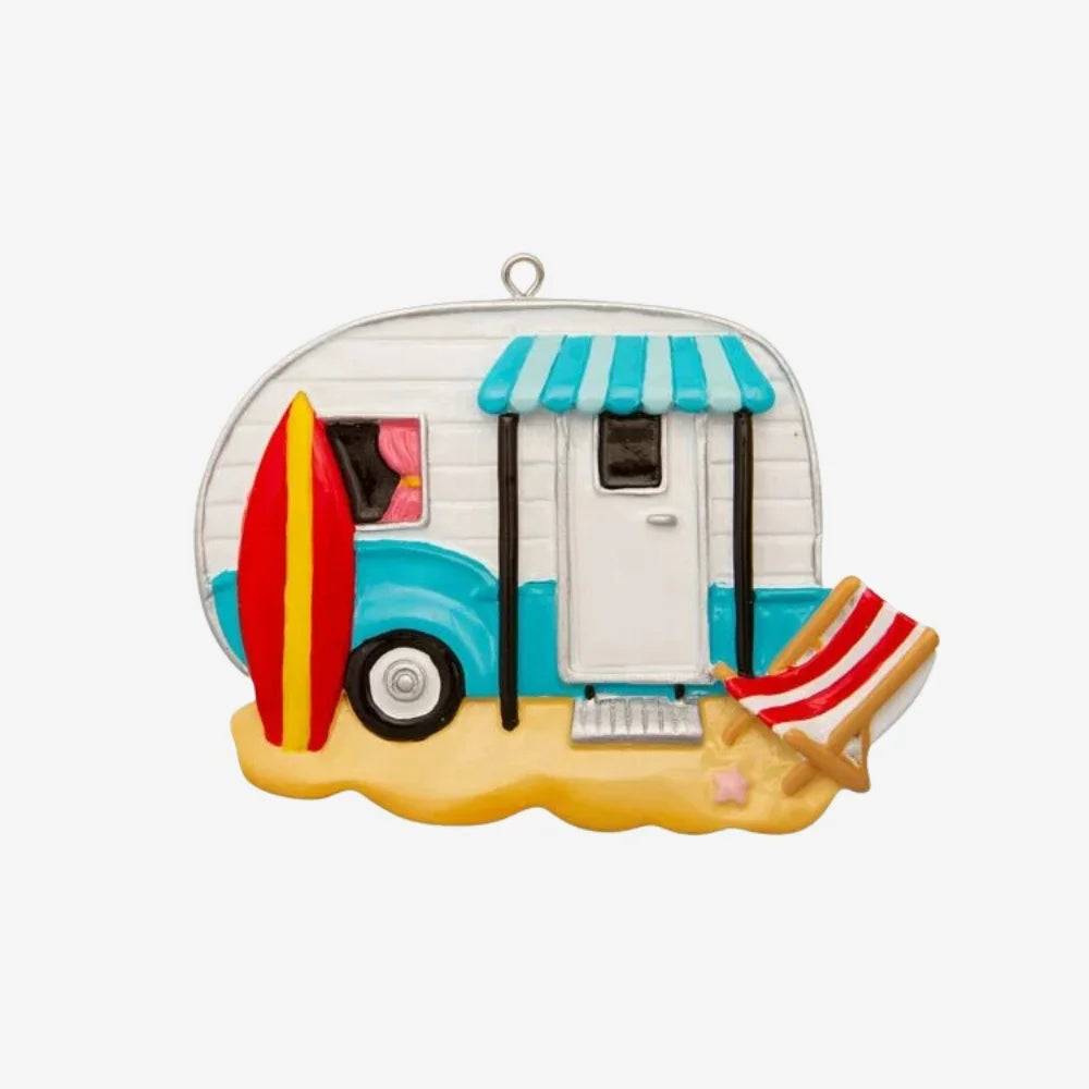 Beach Camper Ornament