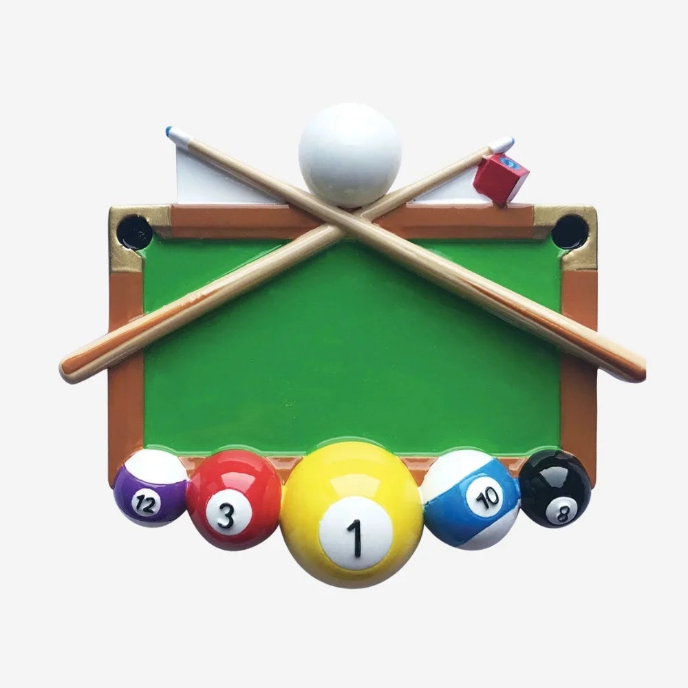 Billiards Ornament