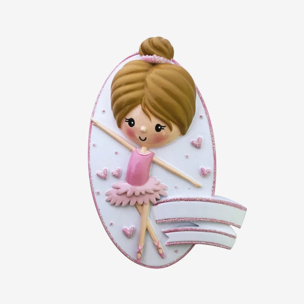 Ballerina Girl Ornament