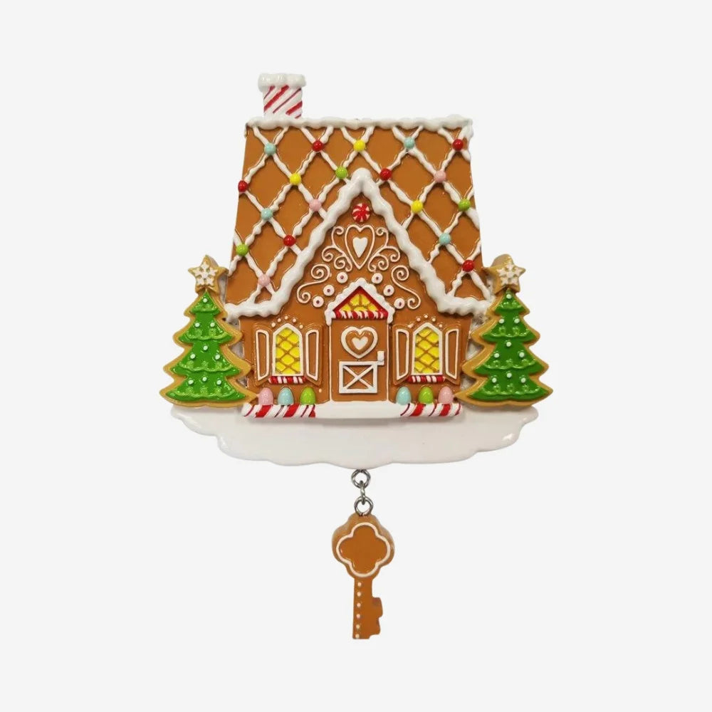 Gingerbread First House Ornament