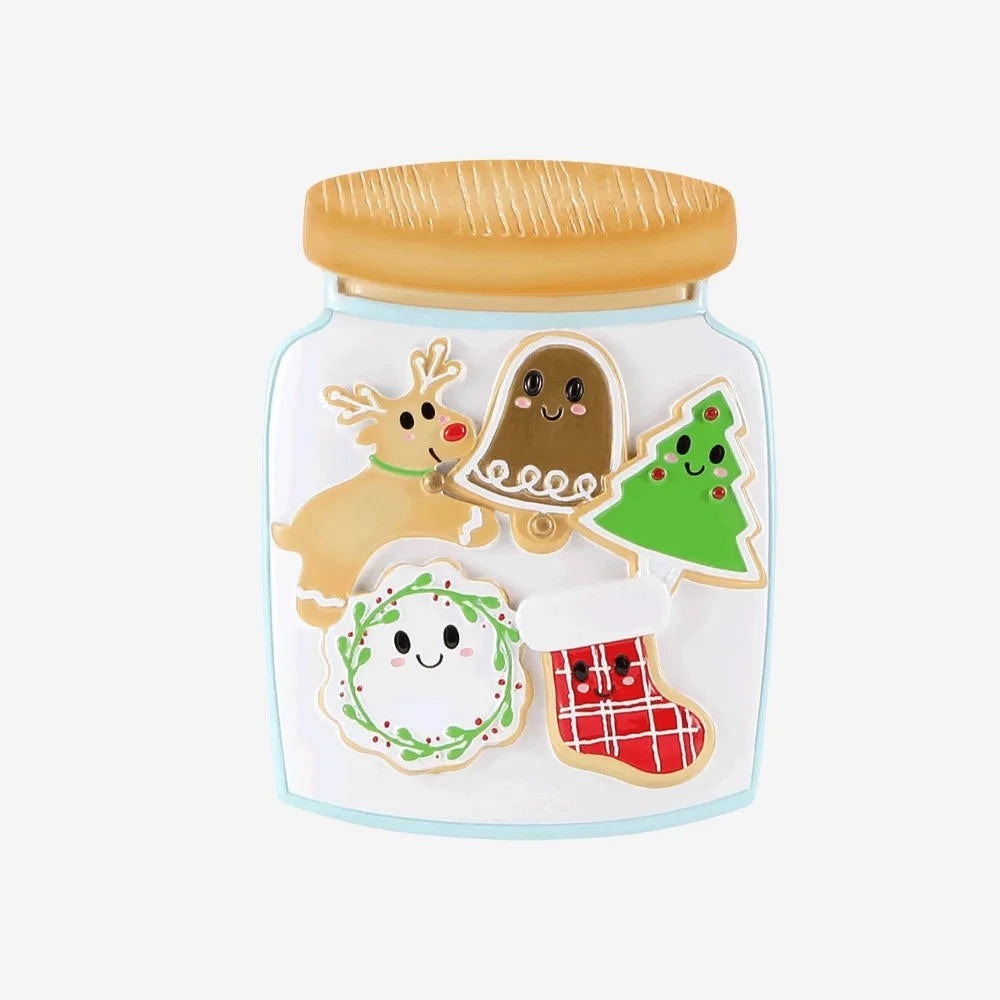 Cookie Jar Ornament - Family of Five