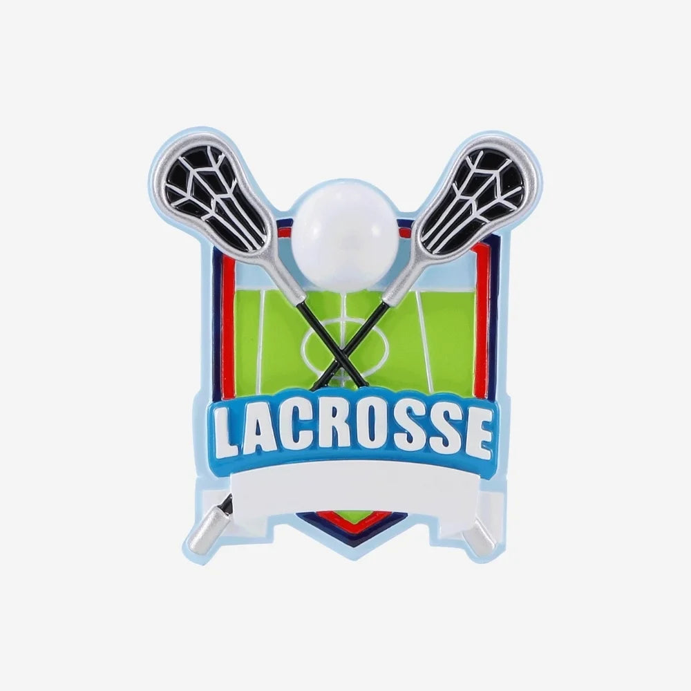 Lacrosse Shield Ornament