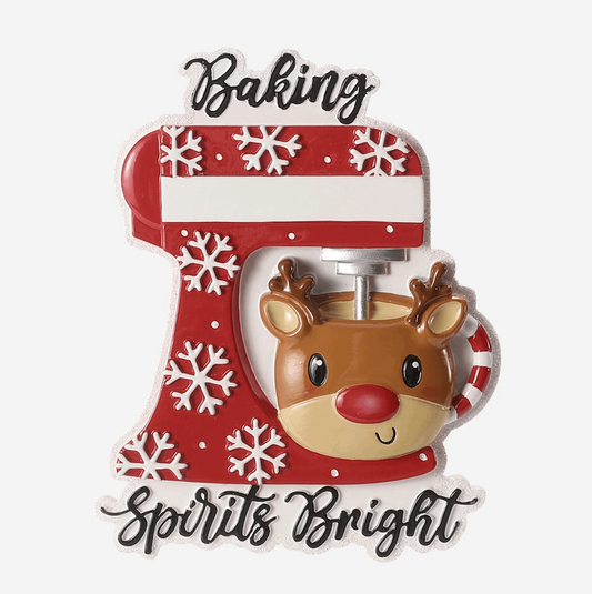 Baking Spirits Bright Stand Mixer Ornament