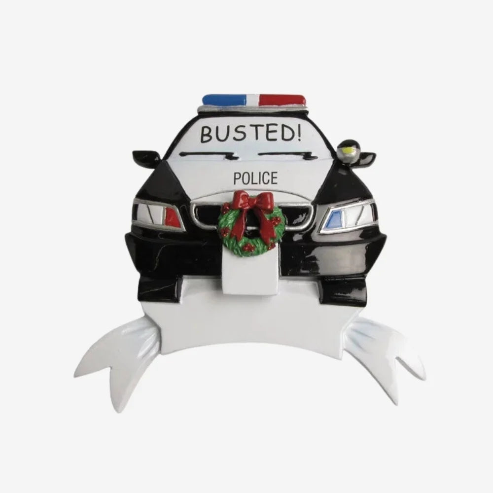 Police Car Ornament