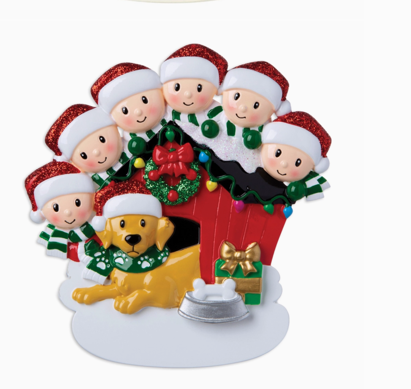 Decorated Dog House - Family of Six