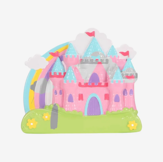 Rainbow Castle Ornament