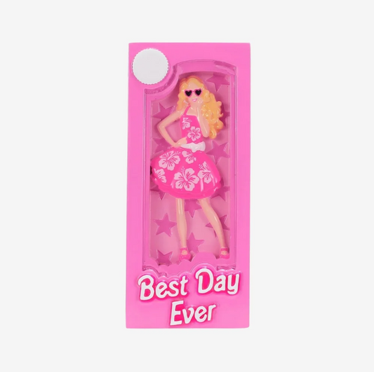 Pink Doll Box Ornament