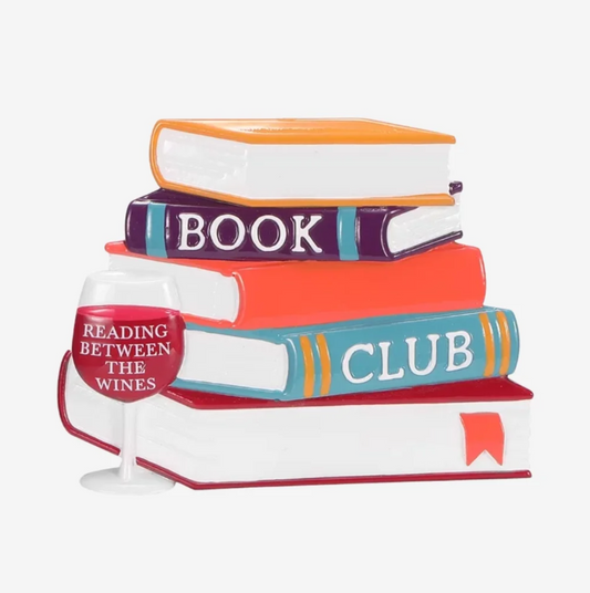 Book Club Ornament