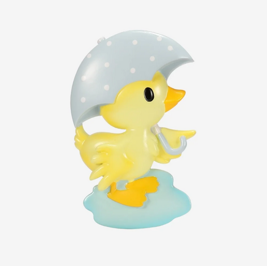 Cutesy Duck Blue Ornament