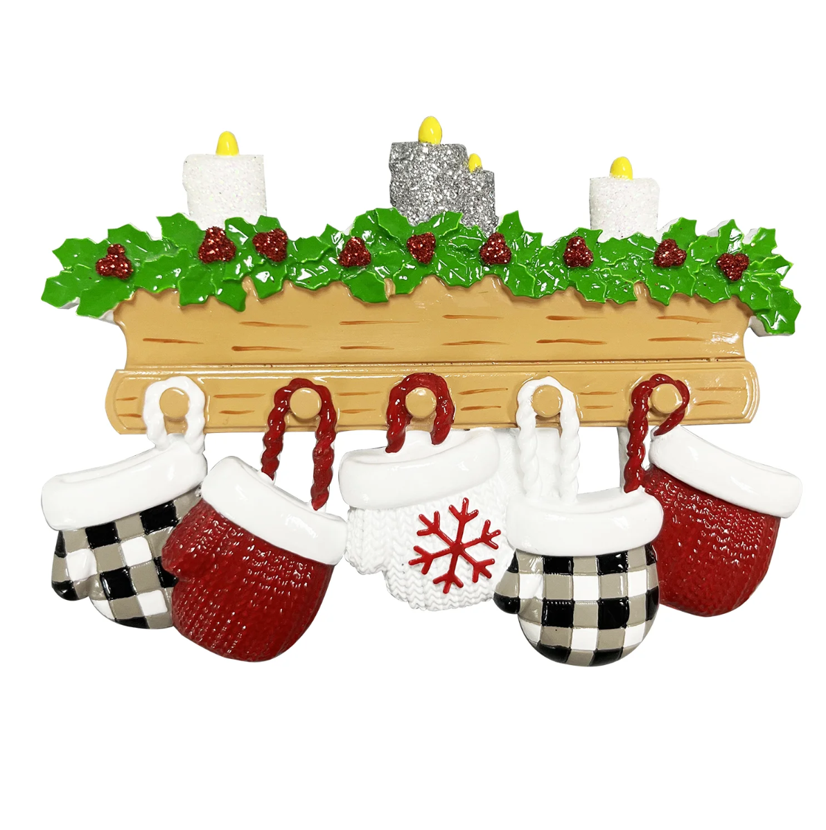 Mantle Mittens: Family of Five